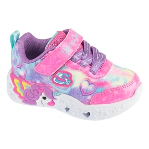 Skechers Unicorn Charmer – Lil Heart Sparkles 303064N-PKMT Ružové 21 Skechers Unicorn Charmer – Lil Heart Sparkles 303064N-PKMT Ružové 21