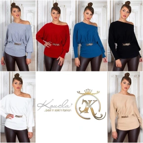 Sexi priliehavý sveter 9295 - In Stylefashion