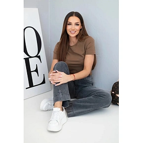 Dámske džínsy CZP8170 graphite - Kesi