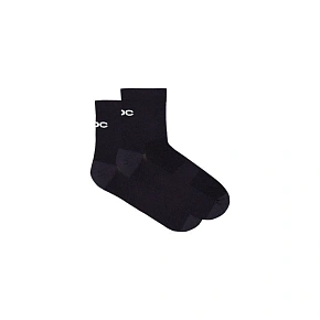Cyklistické ponožky POC Cadence Road Short Socks, čierne Cyklistické ponožky POC Cadence Road Short Socks, čierne