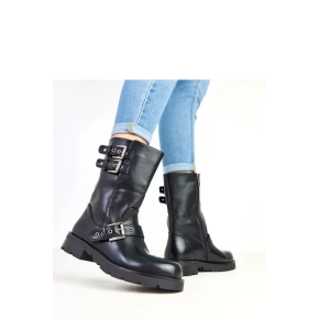 Dámska členková obuv K530 Black - Yesmile