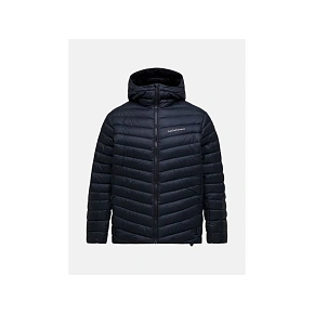 Bunda PEAK PERFORMANCE M Frost Down Hood Jacket, čierna Bunda PEAK PERFORMANCE M Frost Down Hood Jacket, čierna