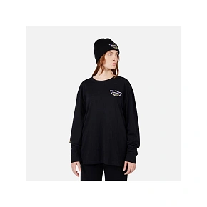 Unisexové tričko ROSSIGNOL SUPER LS TEE, čierne Unisexové tričko ROSSIGNOL SUPER LS TEE, čierne