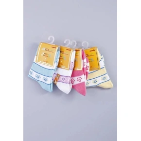 Dievčenské ponožky 4 pcs G50820D viacfarebná - Gemini