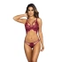 Dámska korzetová podprsenka V-9431 Burgundy - Axami