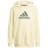 Detská mikina Badge of Sport Hoodie Jr HN8469 žltá - Adidas