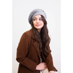Dámska baretka Cz23365-2 Grey - Art Of Polo