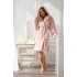 Dámsky krátky župan HEAVEN 2555 Powder Pink - L&L Lamp