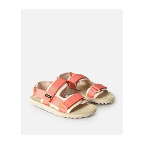 Plážové šľapky RIP CURL Newquay Bloom Open Toe-Girl, tyrkysové Plážové šľapky RIP CURL Newquay Bloom Open Toe-Girl, tyrkysové