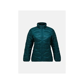 Dámska péřová bunda PEAK PERFORMANCE W Helium Down Jacket, zelená farba