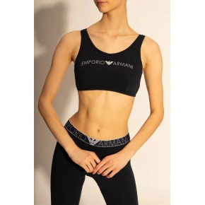 Nevystužená braletka 164403 1P227 00020 čierna - Emporio Armani