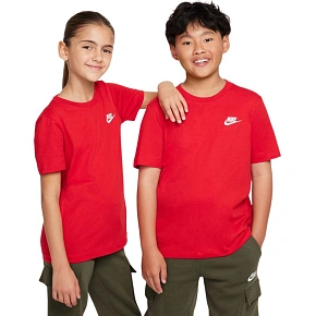 Detské tričko Nike Sportswear červené FZ5177 657
