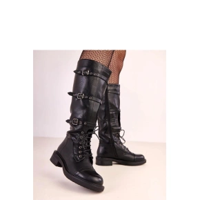 Dámske topánky E8663 Black - Yolera