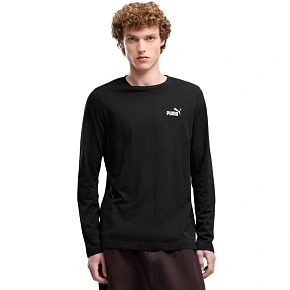 Pánske tričko Puma ESS No. 1 Logo Longsleeve Tee, čierne, 682546 01 Pánske tričko Puma ESS No. 1 Logo Longsleeve Tee, čierne, 682546 01