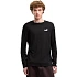 Pánske tričko Puma ESS No. 1 Logo Longsleeve Tee, čierne, 682546 01