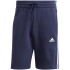 Adidas Essentials Fleecové šortky s tromi pruhmi M IJ6484