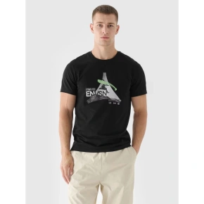 Pánske tričko s potlačou 4F 4FRAW24TTSHM2301-20S pánske Pánske tričko s potlačou 4F 4FRAW24TTSHM2301-20S pánske