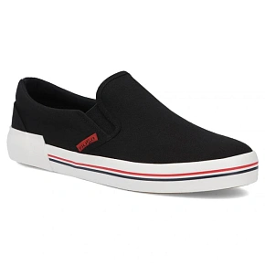 Pánske slip on tenisky čierne Filippo MTN7792
