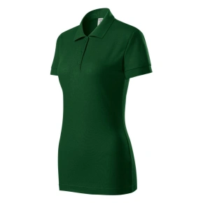 Dámske polo tričko Joy (fľaškovo zelená)