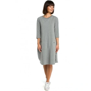 Dámske šaty B083 Grey - BEwear