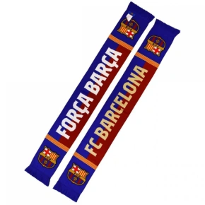 FC Barcelona N33 5004BUD33 dvojitý pletený šál