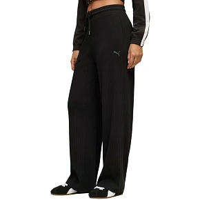 Puma Women's HER Comfort High-Waist Wide Leg Pants black 693284 01 women