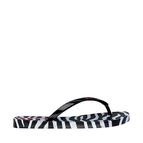 Dámske žabky Ipanema Animal Print, čierne a sivé, 83846-BP655 Dámske žabky Ipanema Animal Print, čierne a sivé, 83846-BP655
