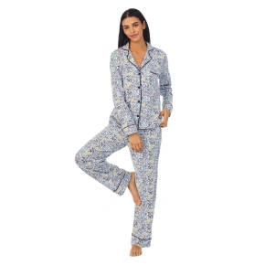 Dámske pyžamo YI2822668 biele s potlačou - DKNY