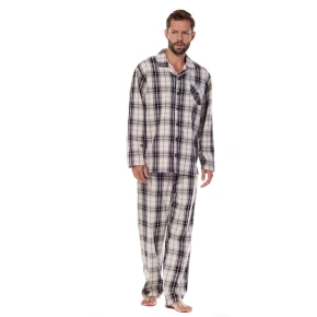 Pánske pyžamo bez zipsu 2471 - L&L