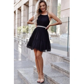 Dámske spoločenské šaty model 208929 With You Black - Duet AM