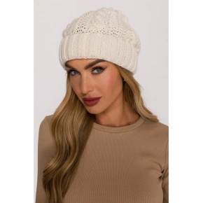 Dámska čiapka M897 Ecru - MOE