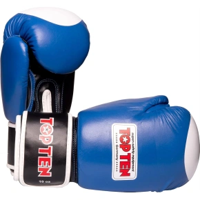 Boxerské rukavice 011113-02WAKO 10oz Blue - Top Ten