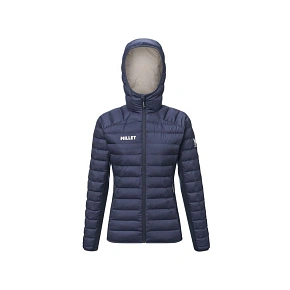 Bunda MILLET W FITZ ROYARM HOODIE, modrá