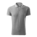 Pánske polo tričko Malfini Urban M MLI-21912 tmavo šedá melanž - Malfini