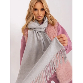 Dámska šatka AT SZ 23185.73P sivá - Fashion Classic