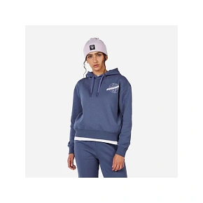 Dámska mikina ROSSIGNOL W WATERFALL H RELAX SWEATSHIRT modrá dámska