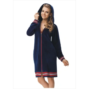 Dámsky župan FR-239 Tmavo modrý - Dorota