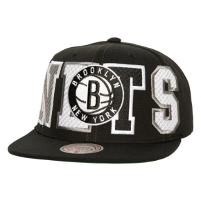 Mitchell & Ness Varsity Bust Snapback Cap Brooklyn Nets HHSS6461-BNEYYPPPBLCK Mitchell & Ness Varsity Bust Snapback Cap Brooklyn Nets HHSS6461-BNEYYPPPBLCK