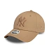 Dámska čiapka New Era 9FORTY MLB NY New York Yankees hnedá – 60471463