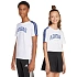 Detské tričko adidas Codes Collegiate Graphic white JI6674