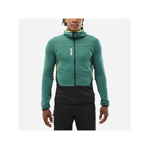 Mikina MILLET M FUSION GRID HOODIE, čierna