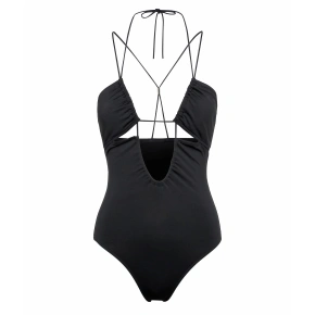 Dámske jednodielne plavky KW0KW02028-BEH - Calvin Klein