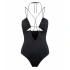 Dámske jednodielne plavky KW0KW02028-BEH - Calvin Klein