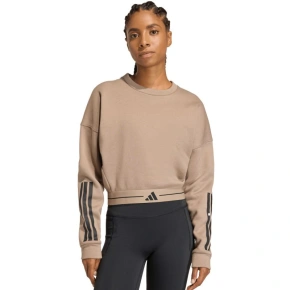 Dámska mikina adidas Hyperglam beige KQ5197