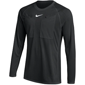 Pánske tričko Nike Dri-FIT Referee III s dlhým rukávom, čierne, HV8326 010