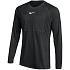 Pánske tričko Nike Dri-FIT Referee III s dlhým rukávom, čierne, HV8326 010