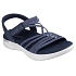 Dámske sandále Skechers GO WALK FLEX SANDAL EMMA 141473 NVY