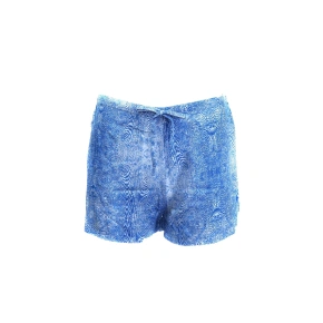 Dámske pyžamové kraťasy QS6029-CMW modrá - Calvin Klein