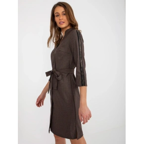 Dámske šaty LK SK 508352 1.38P tmavosivá - FPrice