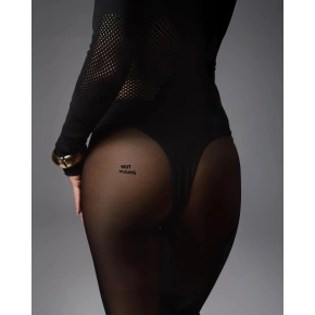 Dámske pančuchové nohavice Patrise Yours Black - Obsessive